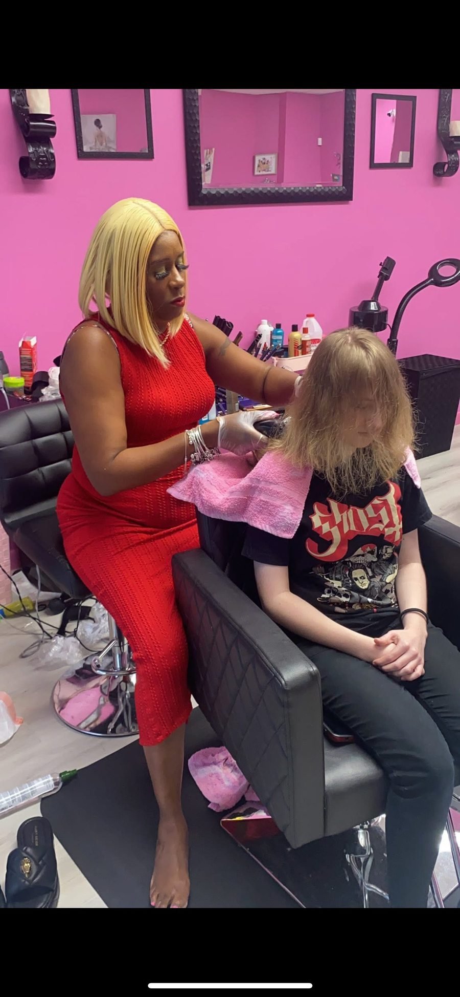 Client hairstyle by Shantell's Beauty Gallery